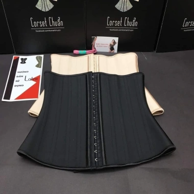 Nịt bụng sau sinh cao cấp 25 xương latex - Đai định hình, tặng áo liner - 284.500₫ 2