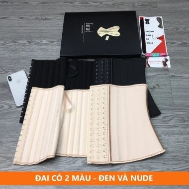 Nịt bụng sau sinh cao cấp 25 xương latex - Đai định hình, tặng áo liner - 284.500₫ 3