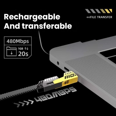 NIUMO Dây Cáp Sạc Nhanh 4 trong 1 65W cho Android USB-C Đa Cổng Giá chỉ 35.000đ 3