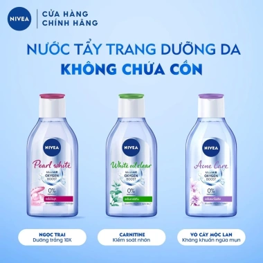 Nivea Micellar Water Nước tẩy trang làm sạch sâu, mềm mịn da, giảm còn 71.000 VND từ 89.460 VND 2 Nivea Micellar Water Nước tẩy trang làm sạch sâu, mềm mịn da, giảm còn 71.000 VND từ 89.460 VND 2