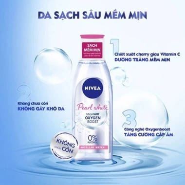 Nivea Micellar Water Nước tẩy trang làm sạch sâu, mềm mịn da, giảm còn 71.000 VND từ 89.460 VND 5 Nivea Micellar Water Nước tẩy trang làm sạch sâu, mềm mịn da, giảm còn 71.000 VND từ 89.460 VND 5