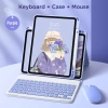 Nixxos Bàn Phím iPad Da 720 Xoay Bluetooth, Đỡ và Sạc Bút, iPad 10.2‑11 inch - 315.000₫ 10