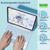 NIXXOS Bao Da Bàn Phím Bluetooth cho iPad 10.2 & 10.9 - iPad 7/8/9, Air4/5, Pro 11 - Giá 291,492 VND 7
