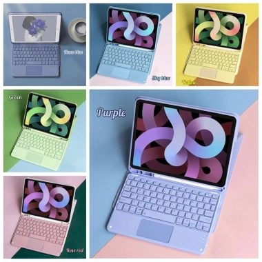 NIXXOS Bao Da Bàn Phím Không Dây + Trackpad cho iPad 10.2'' 7/8/9 Gen, Air 4/5 10.9'', Pro 11 - Giá 377.000 VND