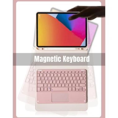 NIXXOS Bao Da Bàn Phím Không Dây + Trackpad cho iPad 10.2'' 7/8/9 Gen, Air 4/5 10.9'', Pro 11 - Giá 377.000 VND