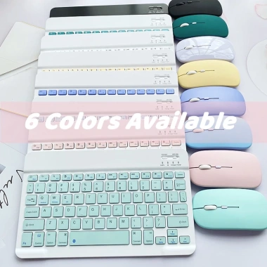NIXXOS Bộ Bàn Phím Bluetooth 10 inch – Nhẹ, Tương Thích iPad, Android, Điện Thoại – 99.000₫ 9 NIXXOS Bộ Bàn Phím Bluetooth 10 inch – Nhẹ, Tương Thích iPad, Android, Điện Thoại – 99.000₫ 9
