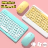 NIXXOS Bộ Bàn Phím Nút Tròn + Chuột Bluetooth Không Dây iOS Android PC Giá 151.800₫