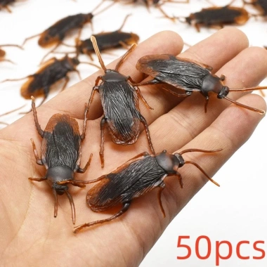 NLINNI 50 Đồ Chơi Gián Mô Phỏng PVC: Gián Giả Sinh Động, Vui Nhộn Ngày Cá Tháng Tư, Giá 91.300₫ 10 NLINNI 50 Đồ Chơi Gián Mô Phỏng PVC: Gián Giả Sinh Động, Vui Nhộn Ngày Cá Tháng Tư, Giá 91.300₫ 10
