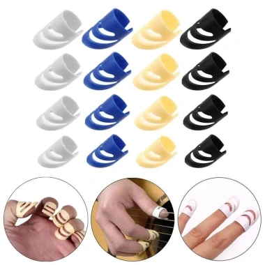 NLINNI Alaska Pik - Ngón tay vừa và lớn, nhựa dẻo, phụ kiện chọn đàn guitar acoustic, giảm giá 56.100₫