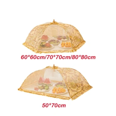 NLINNI Bàn Chống Bụi Thoáng Khí Lều Ren Vải Bàn Ăn Chống Muỗi Nhà Bếp 101.200 VND 2