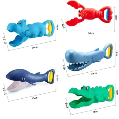 NLINNI Cát Grabber Đồ Chơi Tôm Hùm Móng Vuốt - Bộ Giáo Dục Cá Mập Cá Sấu Nhiều Màu, Phụ Kiện Bãi Biển, Bể Bơi - 135.300₫