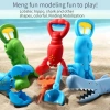 NLINNI Cát Grabber Đồ Chơi Tôm Hùm Móng Vuốt - Bộ Giáo Dục Cá Mập Cá Sấu Nhiều Màu, Phụ Kiện Bãi Biển, Bể Bơi - 135.300₫ 3