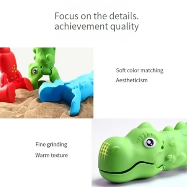 NLINNI Cát Grabber Đồ Chơi Tôm Hùm Móng Vuốt - Bộ Giáo Dục Cá Mập Cá Sấu Nhiều Màu, Phụ Kiện Bãi Biển, Bể Bơi - 135.300₫