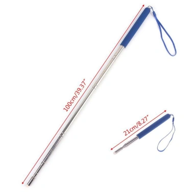 NLINNI Con trỏ dính giáo viên 1m đầu nỉ, thép không gỉ, thu gọn - Giá 80.300₫ 2