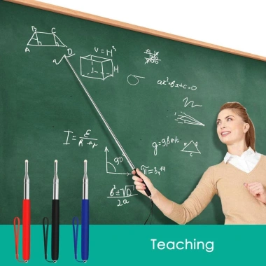 NLINNI Con trỏ dính giáo viên 1m đầu nỉ, thép không gỉ, thu gọn - Giá 80.300₫ 6