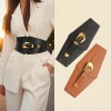 NLINNI Corset Da PU Gái Cay Màu Trơn - Thắt Lưng Rộng Giảm Béo Co Giãn, 150.700 VND 5