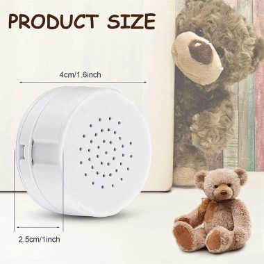 NLINNI Đầu Ghi Âm Đồ Chơi Sang Trọng – Ghi Tin Nhắn 30s, DIY Âm Thanh, Động Vật Nhồi Bông, Giá Ưu Đãi 106.700₫ 2 NLINNI Đầu Ghi Âm Đồ Chơi Sang Trọng – Ghi Tin Nhắn 30s, DIY Âm Thanh, Động Vật Nhồi Bông, Giá Ưu Đãi 106.700₫ 2