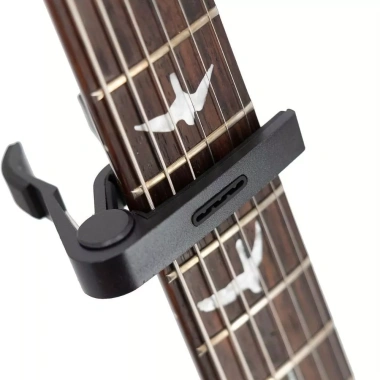 NLINNI Guitar Capo kim nhôm, hạt gỗ hồng, đệm cao su, Pick Holder cho guitar & ukulele