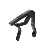 NLINNI Guitar Capo kim nhôm, hạt gỗ hồng, đệm cao su, Pick Holder cho guitar & ukulele 10