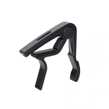 NLINNI Guitar Capo kim nhôm, hạt gỗ hồng, đệm cao su, Pick Holder cho guitar & ukulele