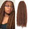 NLINNI Marley Twist 18 inch Afro Kinky Xoăn Tóc Móc Ombre Tự Nhiên - Dài 18 inch, Giá chỉ 176,040₫ (Giảm từ 214,769₫) 7