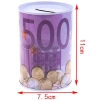 NLINNI Money Bank xi lanh sáng tạo hộp lưu trữ trang trí nội thất Euro 72.600 VND 2
