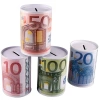 NLINNI Money Bank xi lanh sáng tạo hộp lưu trữ trang trí nội thất Euro 72.600 VND 3