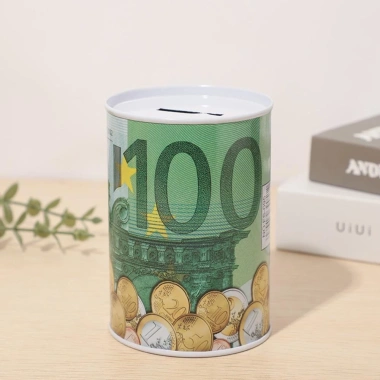 NLINNI Money Bank xi lanh sáng tạo hộp lưu trữ trang trí nội thất Euro 72.600 VND
