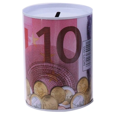 NLINNI Money Bank xi lanh sáng tạo hộp lưu trữ trang trí nội thất Euro 72.600 VND