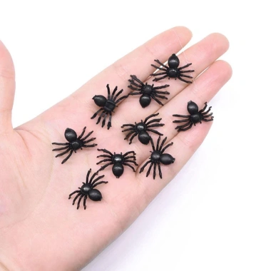 NLINNI Nhện Đen Kinh Dị 50 Chiếc - Đồ Trang Trí Halloween và Sinh Nhật, Giá 45.100₫ 5