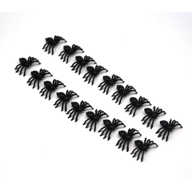 NLINNI Nhện Đen Kinh Dị 50 Chiếc - Đồ Trang Trí Halloween và Sinh Nhật, Giá 45.100₫ 9