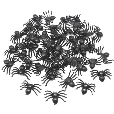 NLINNI Nhện Đen Kinh Dị 50 Chiếc - Đồ Trang Trí Halloween và Sinh Nhật, Giá 45.100₫ 10
