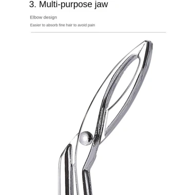 NLINNI Nhíp Lông Mày Slanted Thép Không Gỉ - Cắt và Tẩy Lông Mi Đầu Thẳng 50.600₫ 8