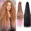 NLINNI Tóc Xoắn Sâu và Sóng Nước Freetress - Móc Tóc Xoăn Ombre Dài, Giá chỉ 122.040đ