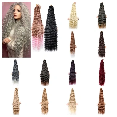 NLINNI Tóc Xoắn Sâu và Sóng Nước Freetress - Móc Tóc Xoăn Ombre Dài, Giá chỉ 122.040đ 2