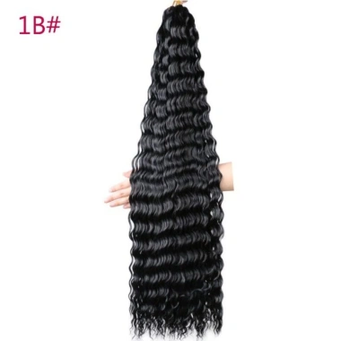 NLINNI Tóc Xoắn Sâu và Sóng Nước Freetress - Móc Tóc Xoăn Ombre Dài, Giá chỉ 122.040đ 3