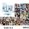 NMIXX Laser Card Set 50 Tấm Thẻ Ảnh KPOP LOMO Giá 57.200đ Hình Nhóm Nhạc Đẹp 2