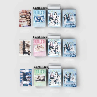 NMIXX Laser Card Set 50 Tấm Thẻ Ảnh KPOP LOMO Giá 57.200đ Hình Nhóm Nhạc Đẹp