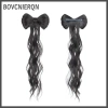 Nơ Bun Chignon Curly Sel chịu nhiệt tự nhiên - Phụ kiện tóc giả lông tơ, dụng cụ tạo kiểu, chỉ 58.860₫