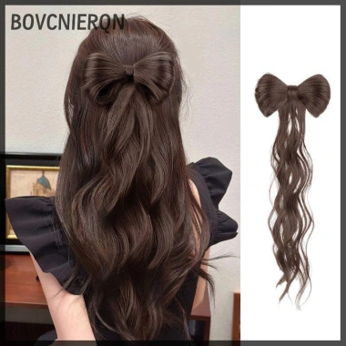 Nơ Bun Chignon Curly Sel chịu nhiệt tự nhiên - Phụ kiện tóc giả lông tơ, dụng cụ tạo kiểu, chỉ 58.860₫
