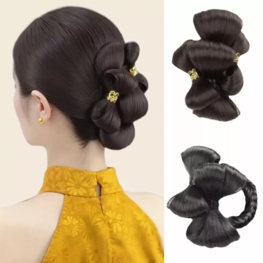 Nơ Bun Head Tóc Giả Ngọt Ngào Thanh Lịch Hanfu Xám Dùng Hàng Ngày Giá 99.360đ 3 Nơ Bun Head Tóc Giả Ngọt Ngào Thanh Lịch Hanfu Xám Dùng Hàng Ngày Giá 99.360đ 3