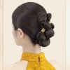 Nơ Bun Head Tóc Giả Ngọt Ngào Thanh Lịch Hanfu Xám Dùng Hàng Ngày Giá 99.360đ 8
