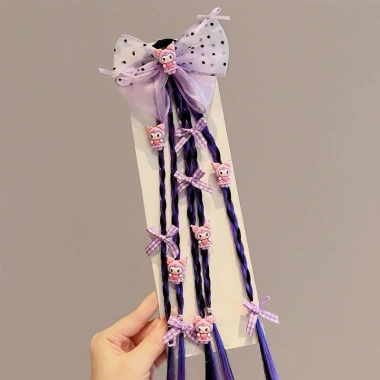 Nơ & chun buộc tóc giả hình hoạt hình dễ thương cho bé - Giá chỉ 32.000₫ 5 Nơ & chun buộc tóc giả hình hoạt hình dễ thương cho bé - Giá chỉ 32.000₫ 5