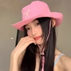 Nơ Dễ Thương Mỏng Nhanh Khô - Nón Leo Núi Vành Rộng Dây Rút - Mũ Ngư Dân 5