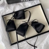 Nơ Đen Streamer Mùa Xuân - Kẹp Tóc Thời Trang Sang Trọng, Giá 38.936 VND 3