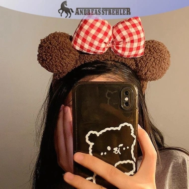 Nơ Gấu Tai Sang Trọng cho Bé Gái - Phụ Kiện Tóc Hoạt Hình Ngọt Ngào, Thời Trang VN, Giá Ưu Đãi 41.547₫