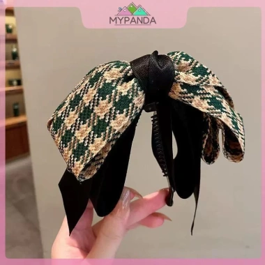 Nơ Mũ Chuối Vải Hàn Quốc MYPANDA – Phong Cách Đơn Giản, Giá Giảm 50.976₫