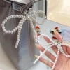 Nơ Ngọc 8mm size 11*20.5cm Nơ Cổ Rượu trang trí bánh sinh nhật, bánh kem, giỏ quà Tết - Giá chỉ 9.869₫ 10
