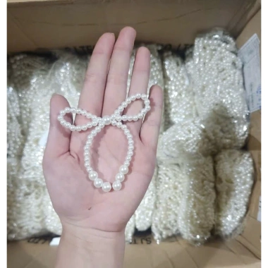 Nơ Ngọc RE VÔ ĐỊCH - Nơ Cổ Rượu Trang Trí Bánh Sinh Nhật, Bánh Kem, Giỏ Quà Tết, Bó Hoa Giá 8.000₫
