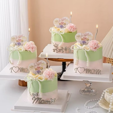 Nơ Ngọc RE VÔ ĐỊCH - Nơ Cổ Rượu Trang Trí Bánh Sinh Nhật, Bánh Kem, Giỏ Quà Tết, Bó Hoa Giá 8.000₫